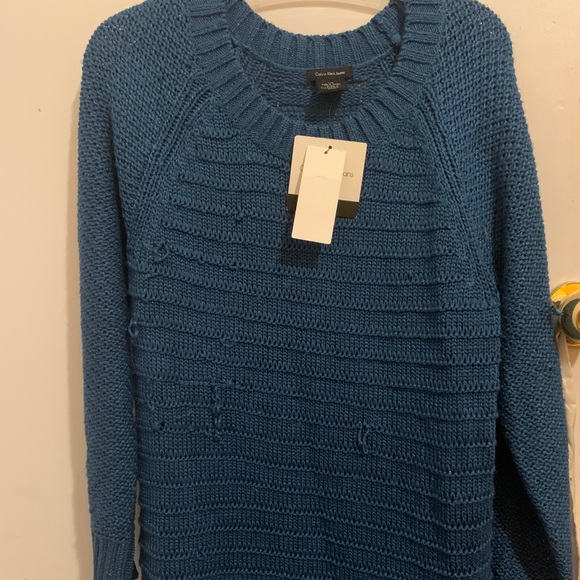 Calvin Klein Jeans Ripped Sweater New with tag - Picture 2 of 6
